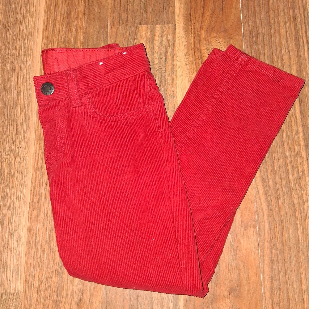 Red Corduroy Pants